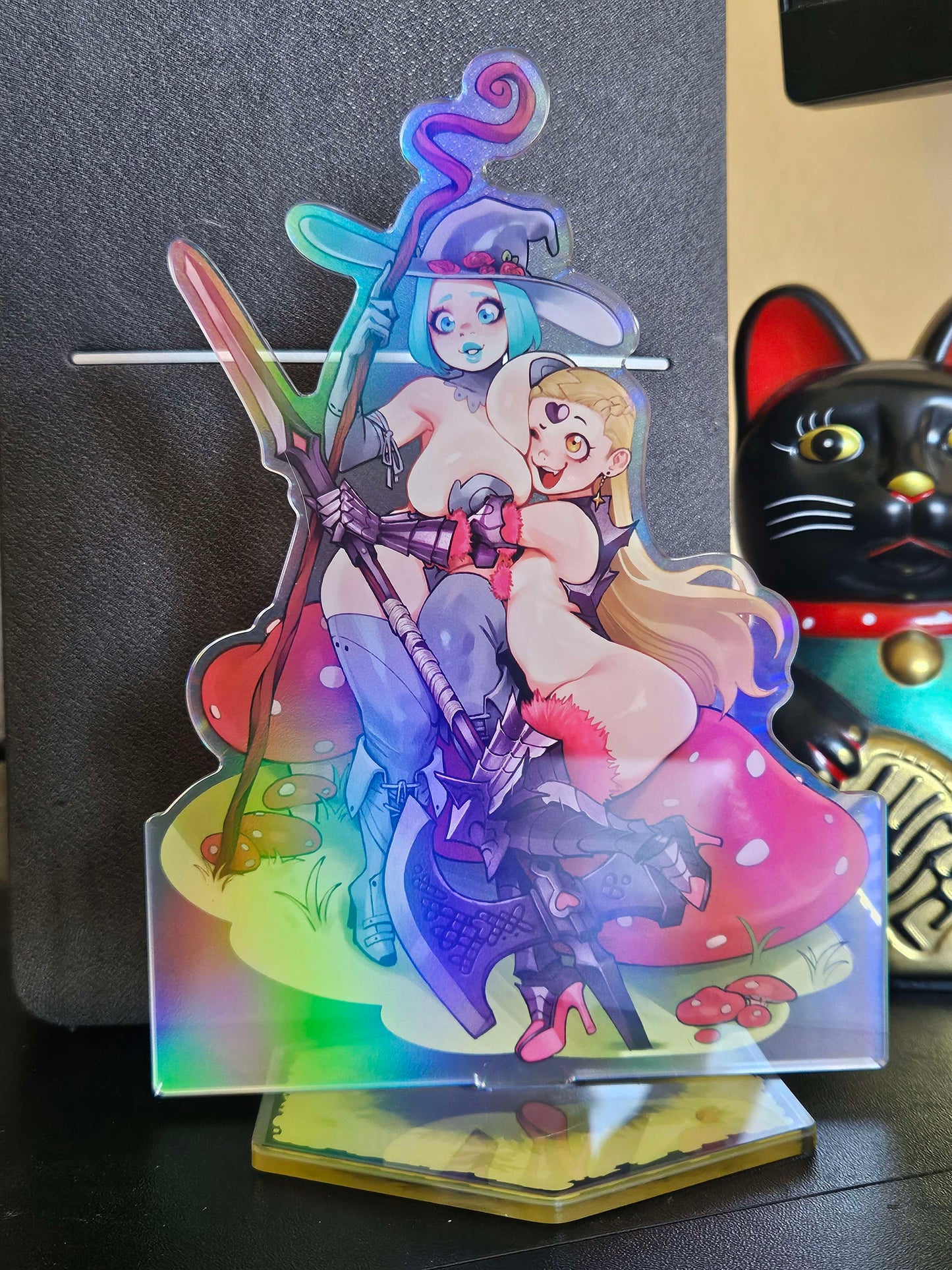 Cindy & Io, Adventurers! - Standee